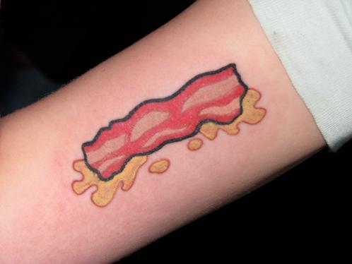 Bacon Sizzling Tattoo