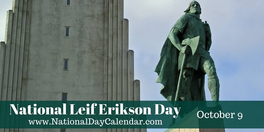 National Leif Erikson Day October 9