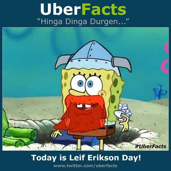 Today Is Leif Erikson Day