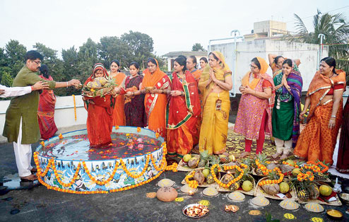 Chhath Puja Celebration Picture