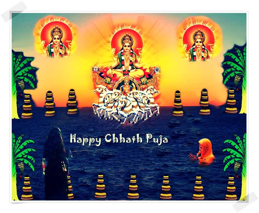 Happy Chhath Puja 2016 Ecard