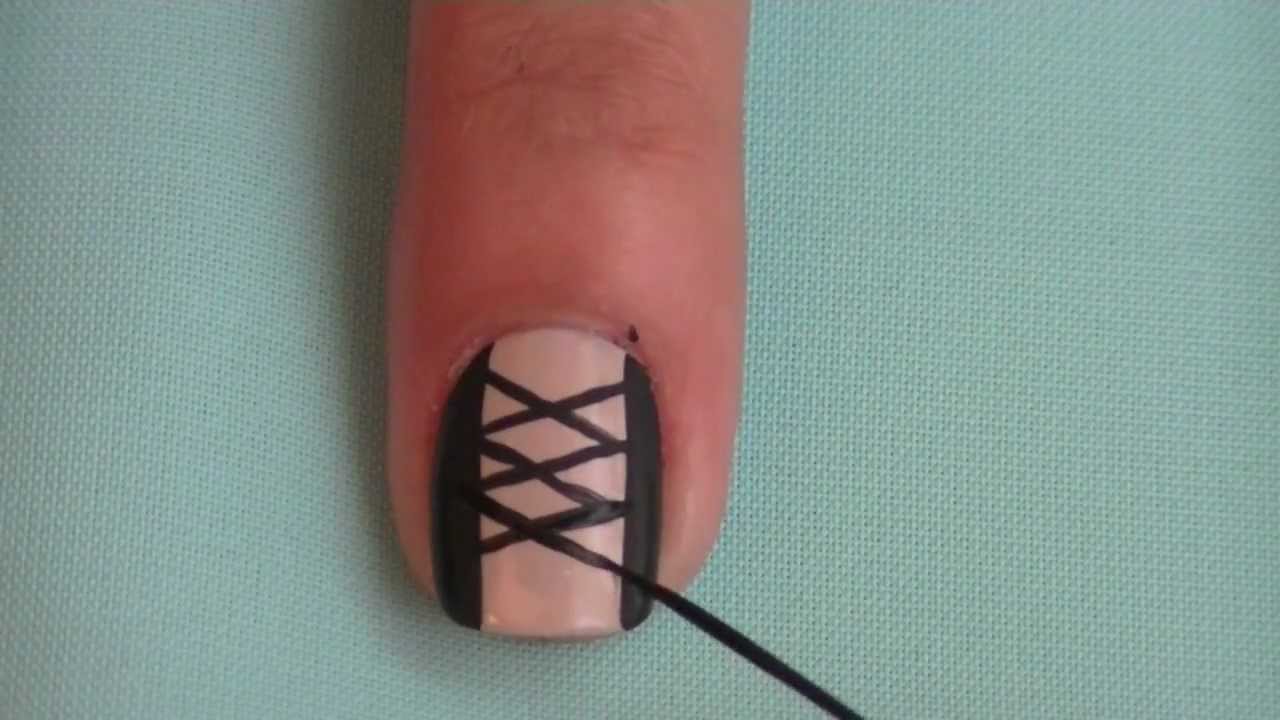 Corset Nail Art Tutorial