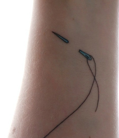 Needle And Thread Craft Tattoo