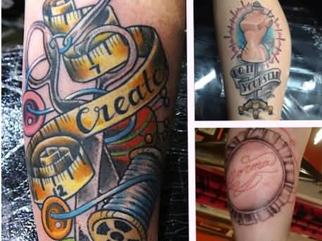 Nice Craft Tattoo Designs