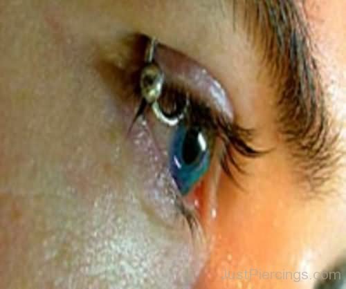 Eyelid Piercing Idea Image