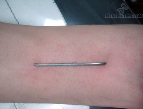 Awesome Staple Piercing Idea