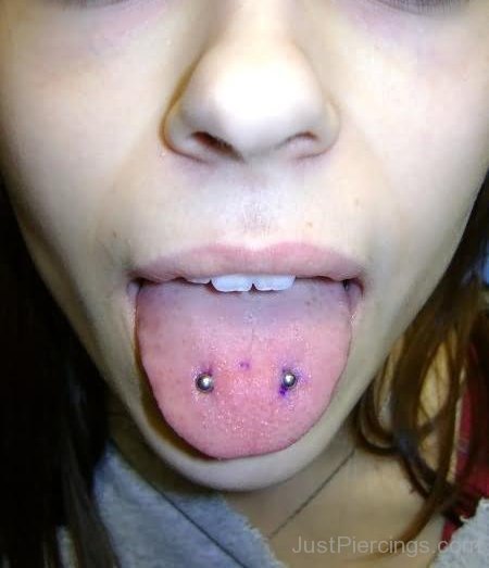 Horizontal Piercing Picture For Girls