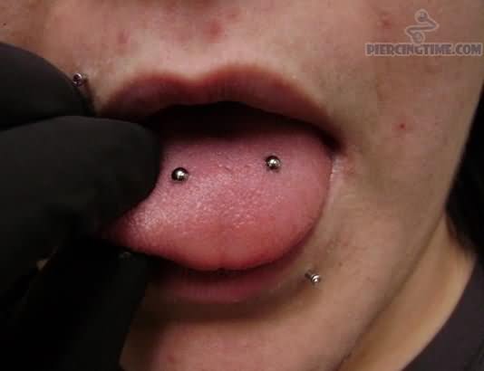 Nice Horizontal Piercing For Girls