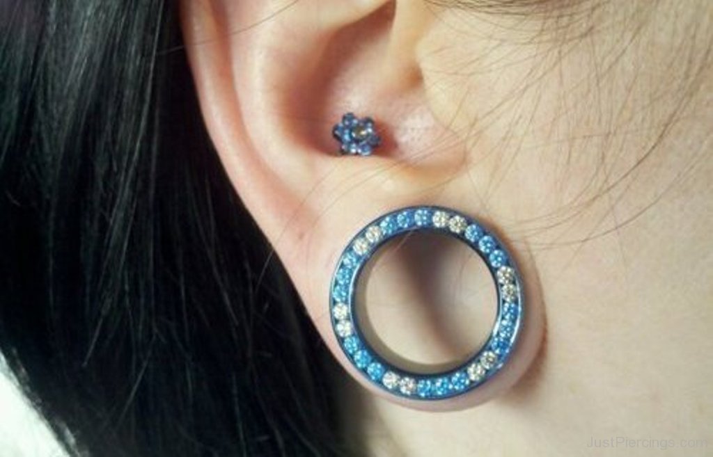 30+ Stretched Lobe Piercing Pictures