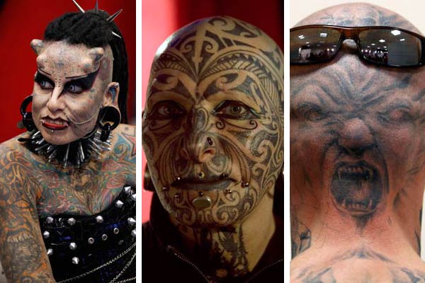 Extreme Piercing And Tattoos