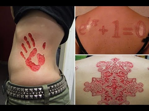 Extreme Scarification Tattoos