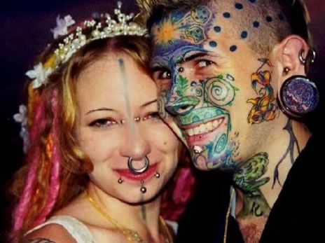 Extreme Ugly Couple Tattoo