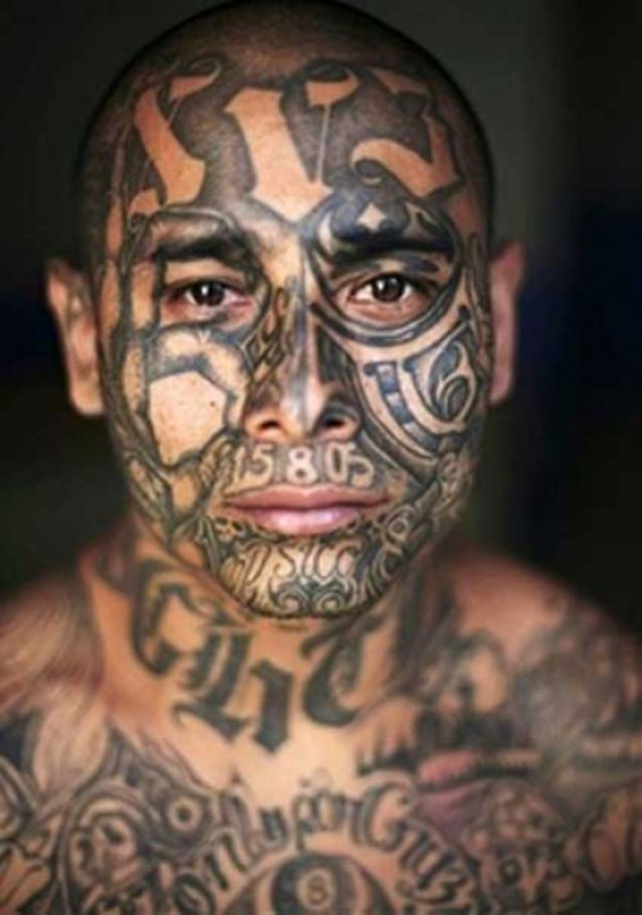 Full Face And Body Extreme Tattoo For Men