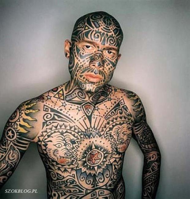 Impressive Extreme Full Body Tattoo