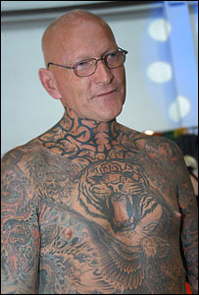 Old Man Extreme Tattoo