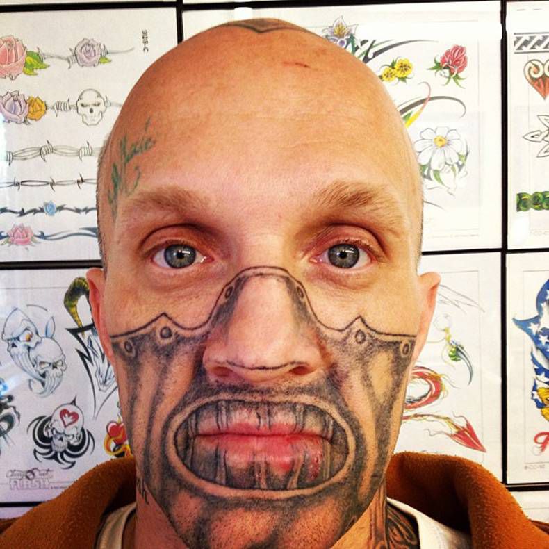 Worst Prison Extreme Tattoo-For Men