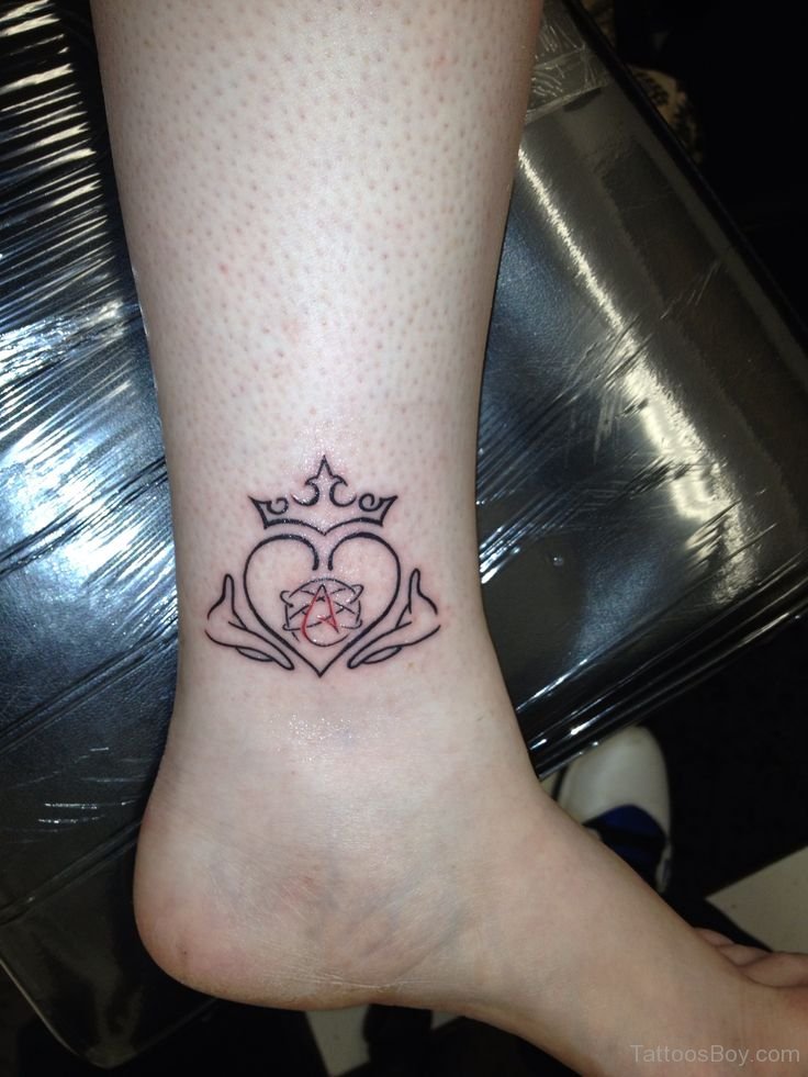 50 Heart  Ankle  Tattoos 