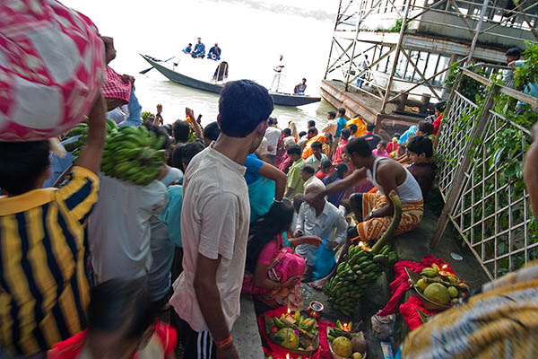 Chhath Puja Celebrations On The Banks Of The Ganges