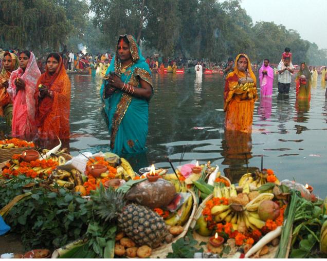 Chhath Puja Festival Celebration