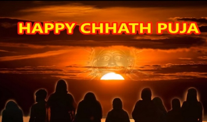 Happy Chhath Puja Worshiping Of Lord Sun