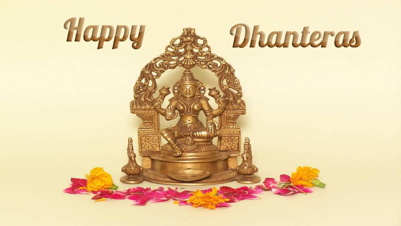 Happy Dhanteras Goddess Lakshmi Idol