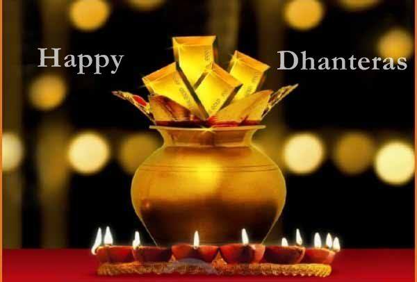 Happy Dhanteras Pot Full Of Gold