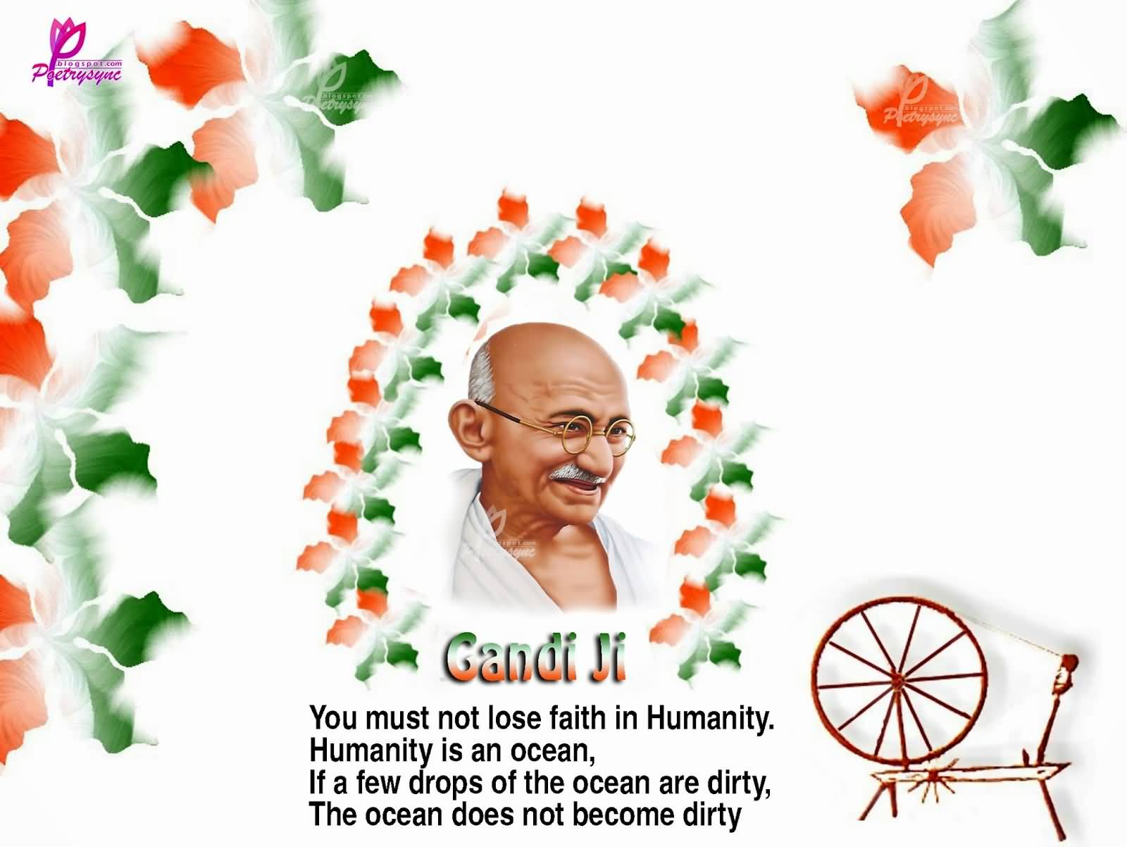 Happy Gandhi Jayanti To You