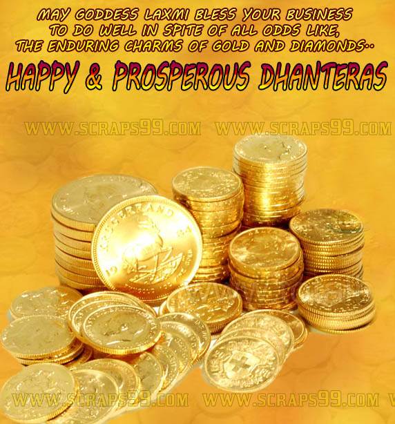 Happy & Prosperous Dhanteras