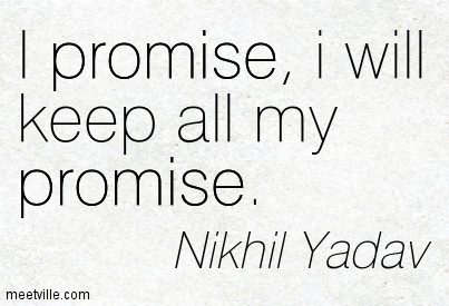 65 Best Promise Quotes And Sayings