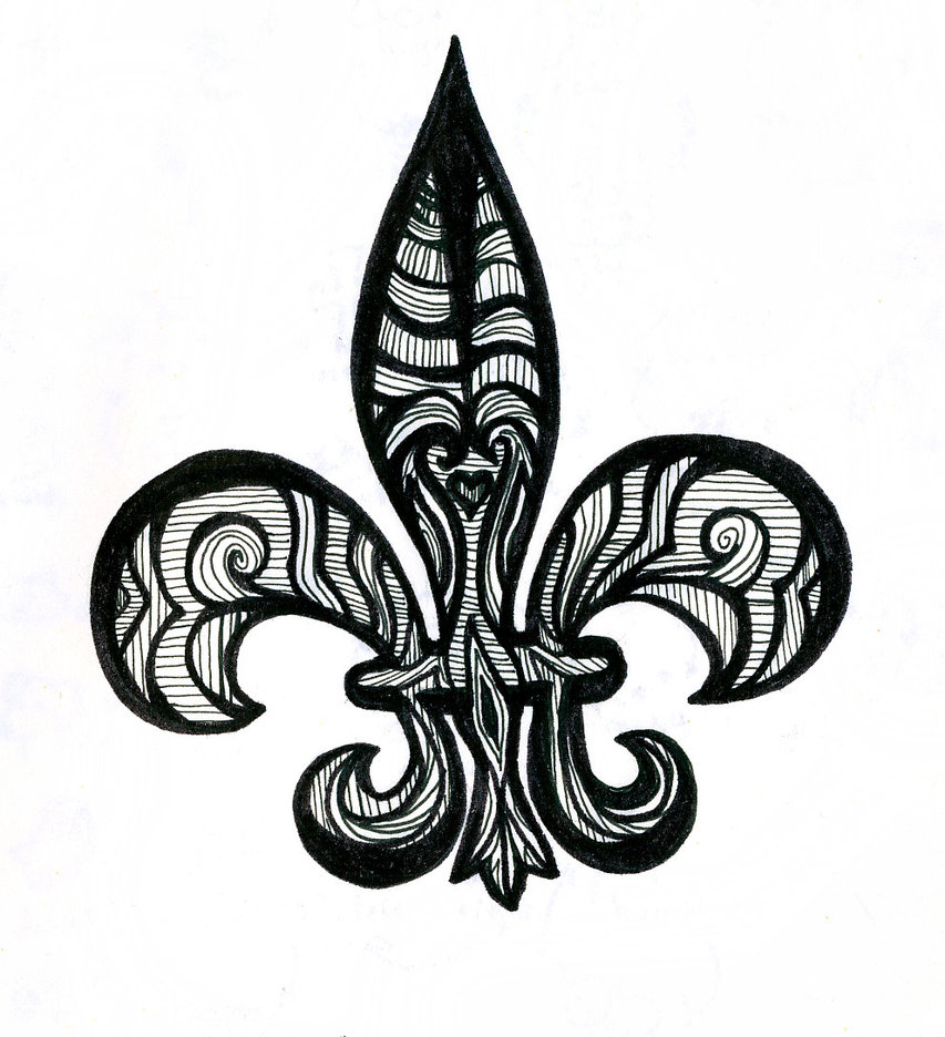 36 Latest Fleur De Lis Tattoo Designs