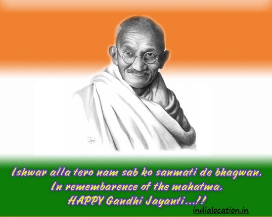 In Remembrance Of The Mahatma Happy Gandhi Jayanti