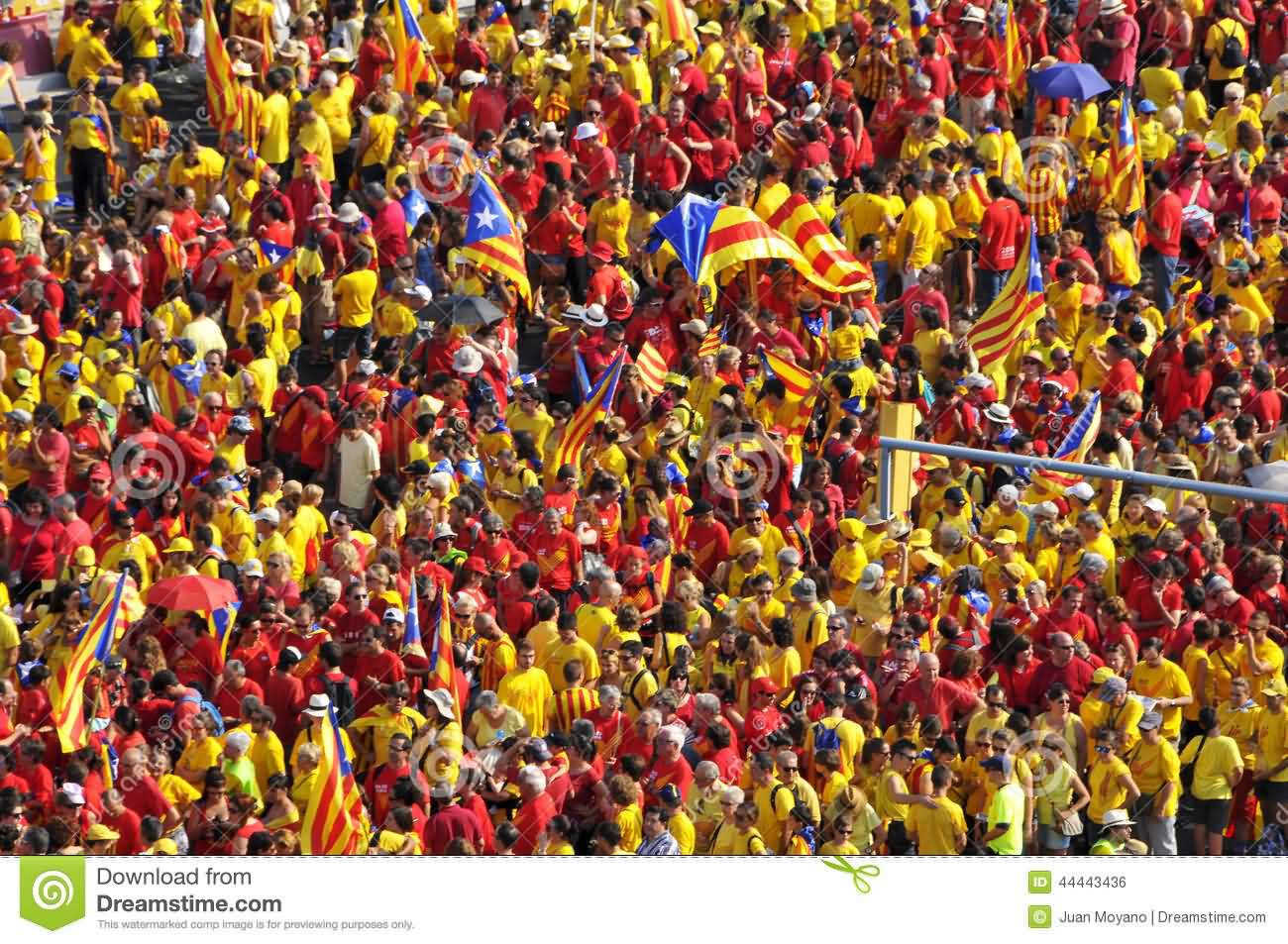 Celebrating The National Day Of Spain