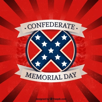 Confederate Memorial Day Card