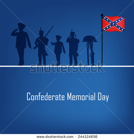 Confederate Memorial Day Soldiers Picture