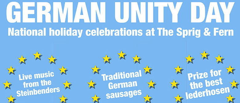 German Unity Day National Holiday Celebrations At The Sprig And Fern