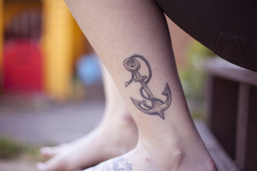 tattoos for girl on ankle