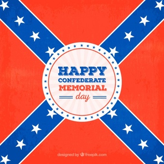 Happy Confederate Memorial Day Badge