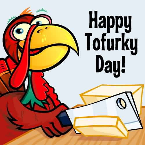 Happy Tofurky Day Illustration