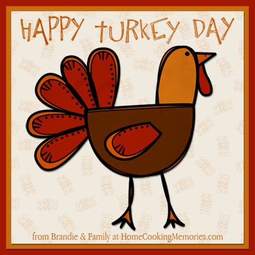 Happy Turkey Day Greeting Card