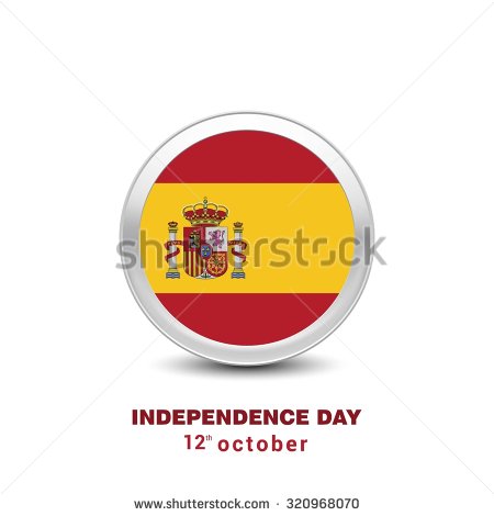 Independence Day Of Spain 12th October