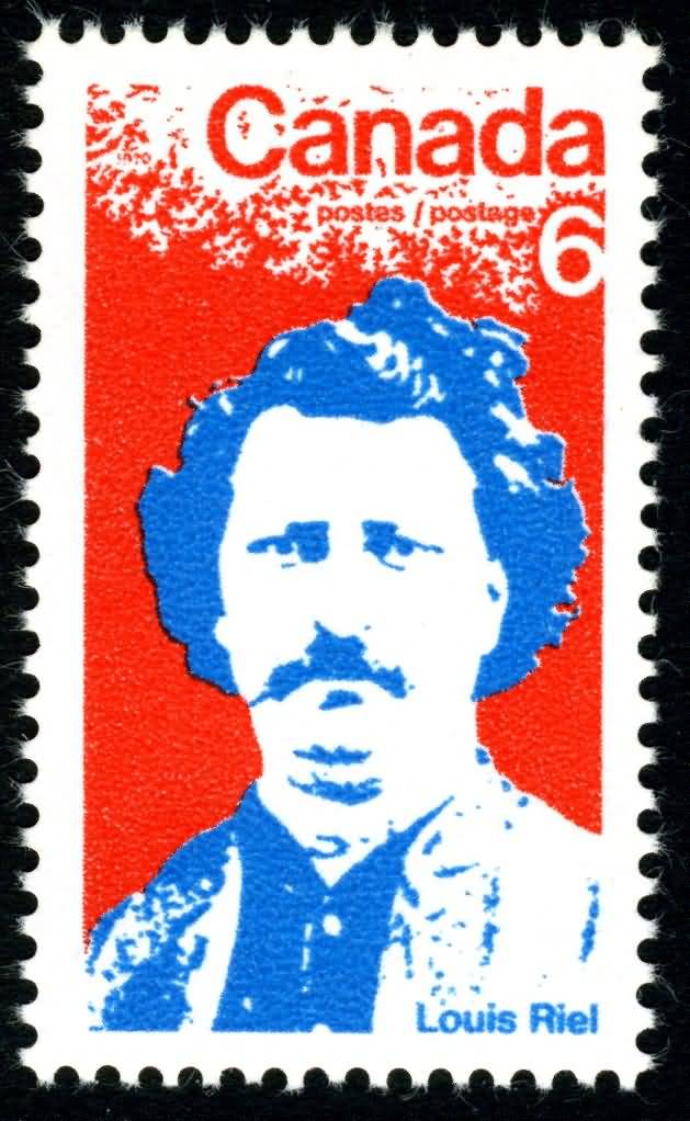 Louis Riel Day Canada Postal Stamp