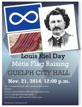 Louis Riel Day Card