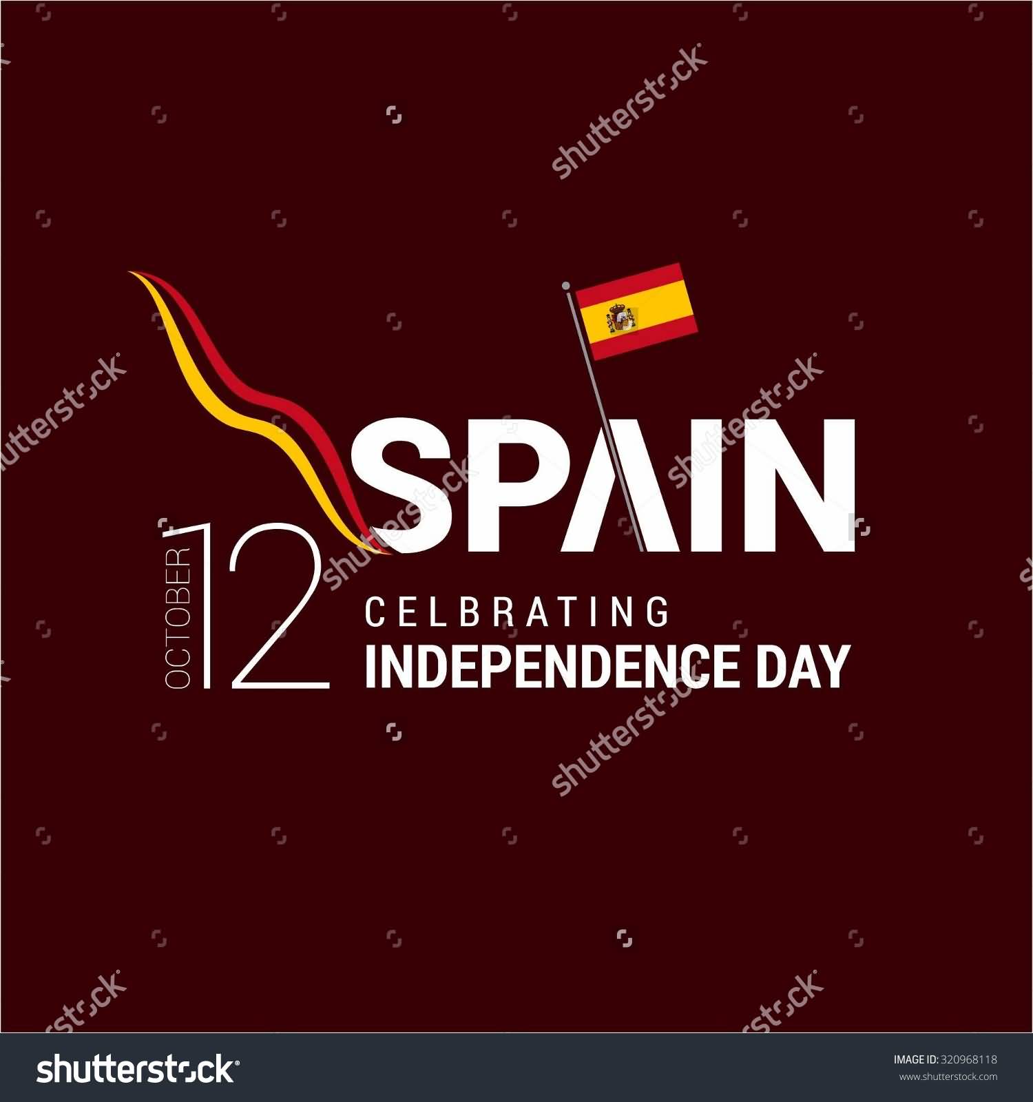 Spain Celebrating Independence Day October 12