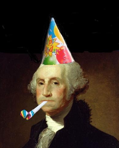 Washington’s Birthday Wishes Funny Picture