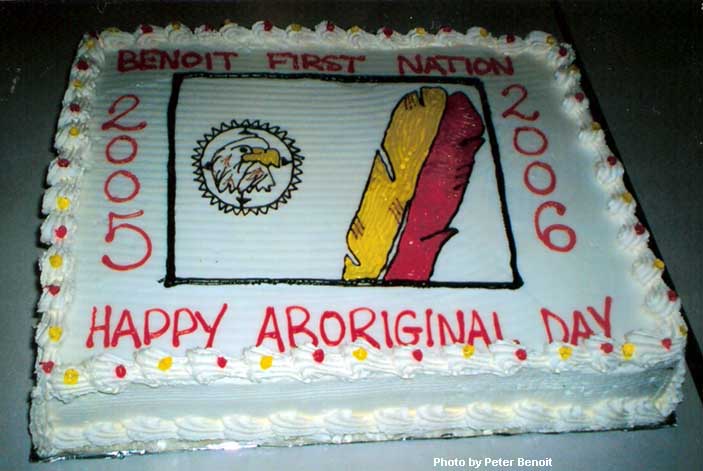 Benoit First Nation Happy Aboriginal Day Cake