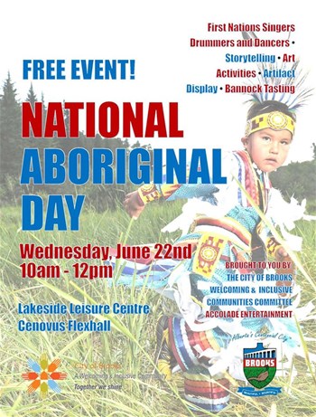 Free Event National Aboriginal Day Poster