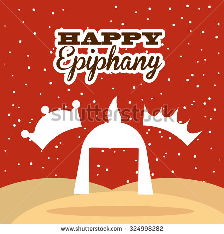 Happy Epiphany Greeting Card