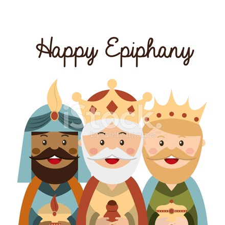 Happy Epiphany Illustration