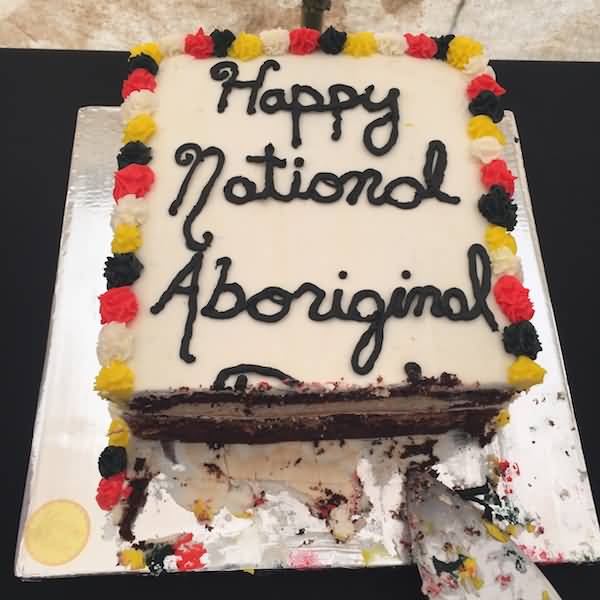 Happy National Aboriginal Day Cake