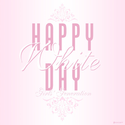 Happy White Day Girl's Generation